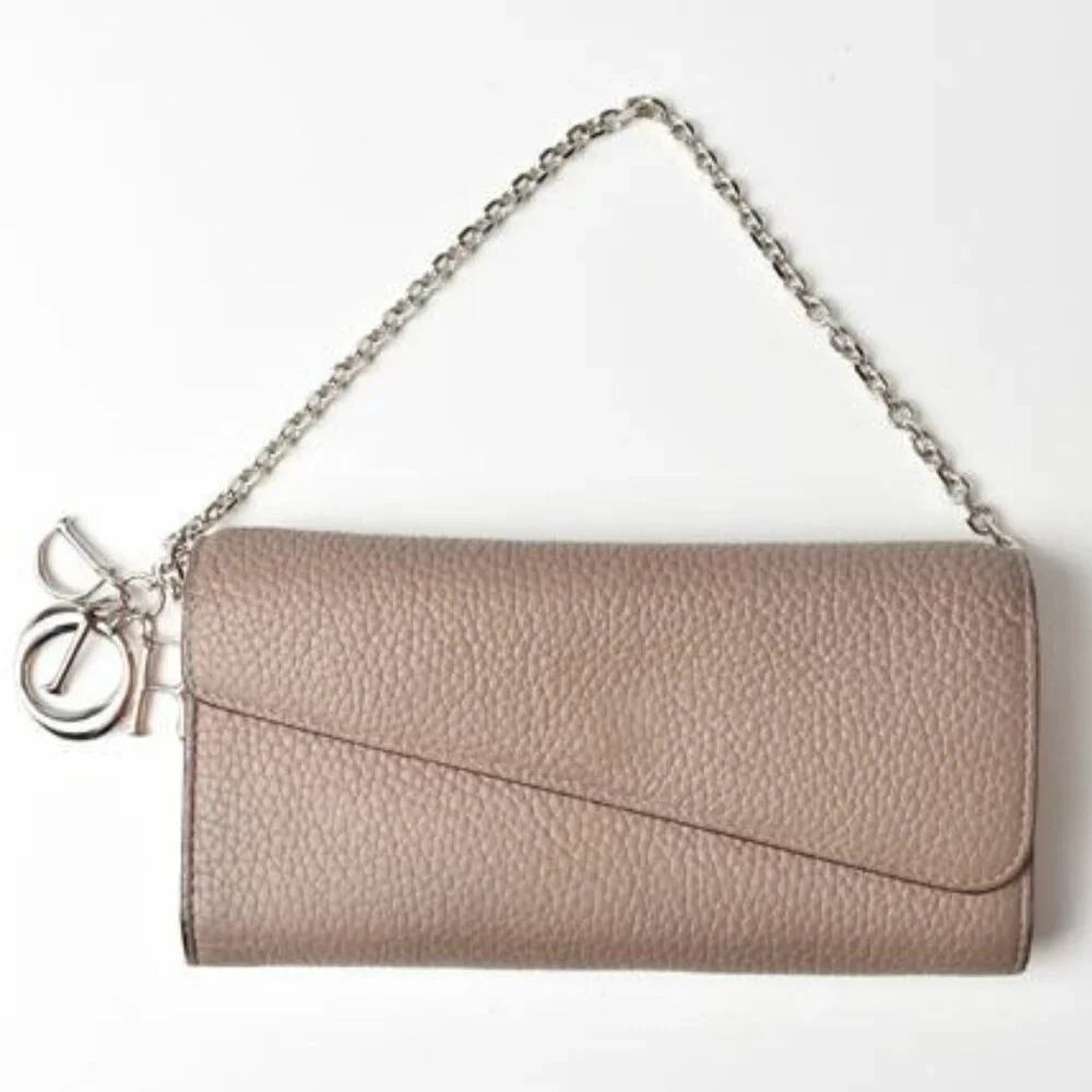 Christian Dior Wallet Chain Wallet Long Wallet Rancontre - Picture 2 of 10